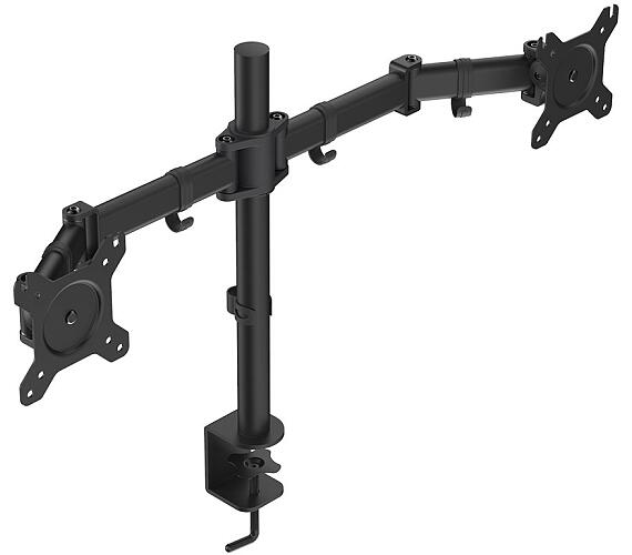 SPC Gear držák 2 x monitoru Atlas 200 / 75x75 nebo 100x100 VESA / max. 27" / max. 8 kg /rameno (SPG166)