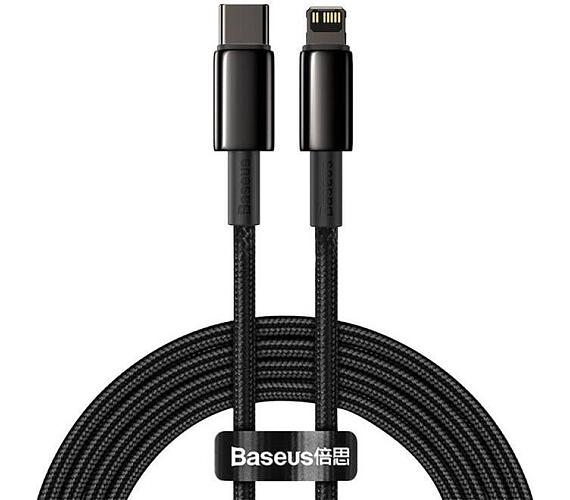 Baseus Tungsten Gold rychlonabíjecí / datový kabel USB-C na Lightning PD 20W 2m