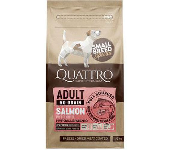 Quattro Dog Dry SB Adult Losos&Krill 7kg