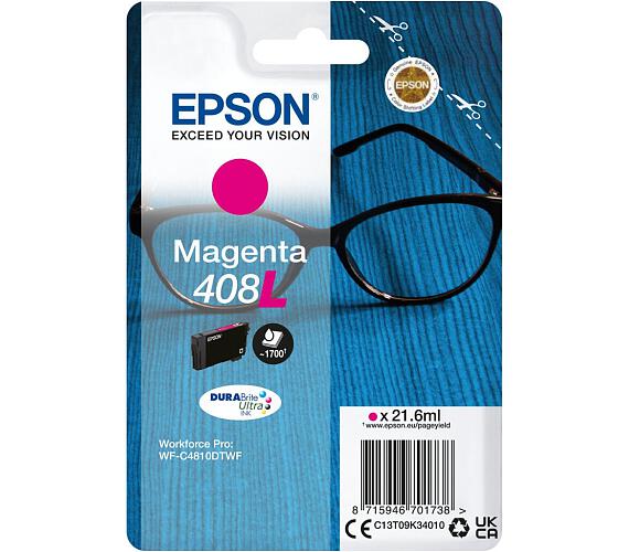 Epson EPSON Singlepack Magenta 408L DURABrite Ultra Ink (C13T09K34010) + DOPRAVA ZDARMA