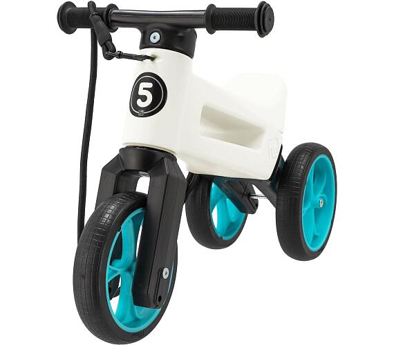 Funny Wheels Rider SuperSport 2v1 bílé/tyrkysové