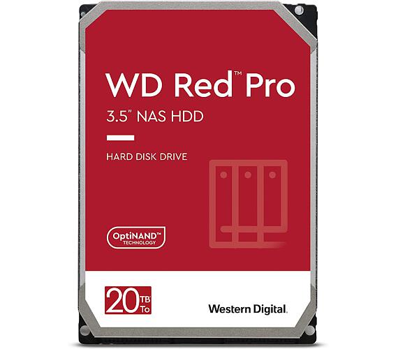 Western Digital WD Red Pro / 20TB / HDD / 3.5" / SATA / 7200 RPM/5R (WD201KFGX)