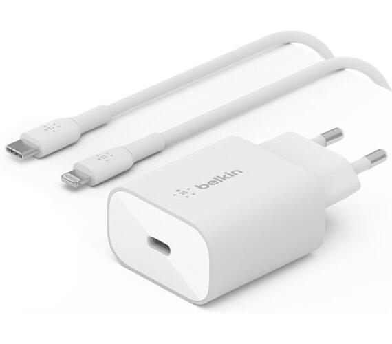 Belkin BOOST CHARGE™ 25W USB-C Power Delivery PPS nástěnná nabíječka + 1m USB-C na lightning kabel