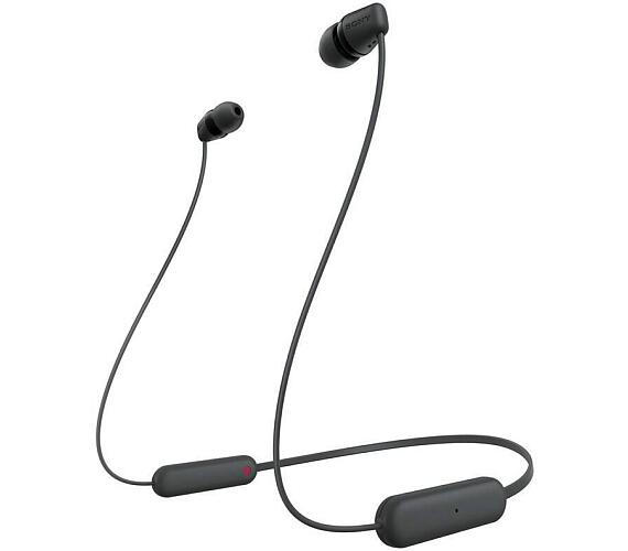 Sony WIC100B.CE7 bezdrátová sluchátka do uší - black