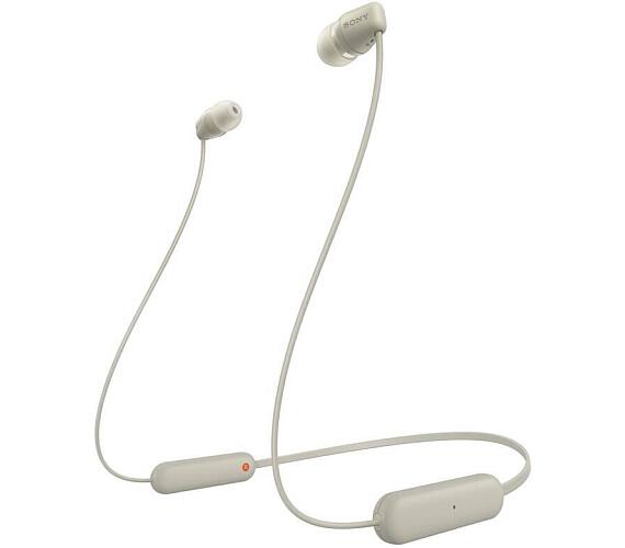 Sony WIC100C.CE7 bezdrátová sluchátka do uší - grey