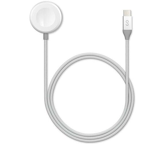 Epico APPLE WATCH CHARGING CABLE USB-C 1.2m stříbrná