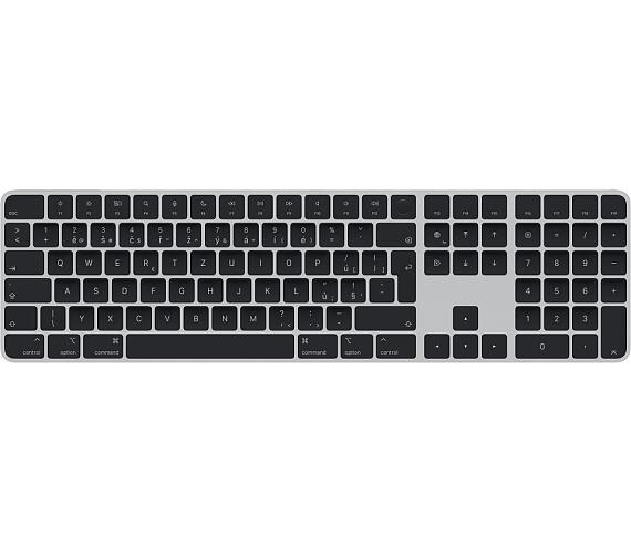 Apple magic Keyboard Numeric Touch ID - Black Keys - SK (MMMR3SL/A) + DOPRAVA ZDARMA