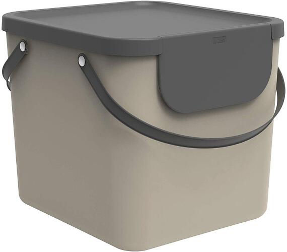 Systém třídění odpadu ALBULA box 40L - cappuccino ROTHO
