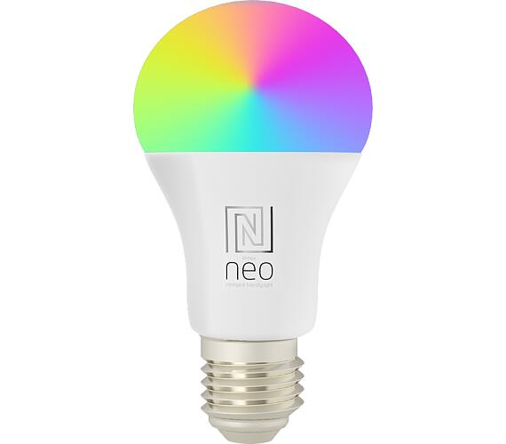 IMMAX NEO Smart žárovka LED E27 11W RGB+CCT barevná a bílá