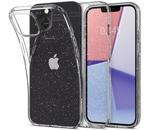 Spigen Liquid Crystal Glitter pro Apple iPhone 13 transparentní