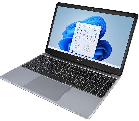 Umax notebook VisionBook 14WRx/ 14,1" IPS/ 1920x1080/ N4020/ 4GB/ 128GB eMMC/ mini HDMI/ USB/ USB 3.0/ W11 Pro/ šedý (UMM230240)