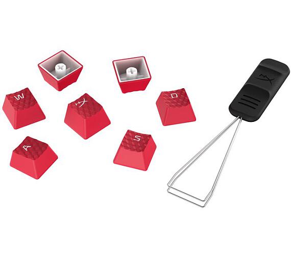 HP HyperX Rubber Keycaps - Gaming Accessory Kit - Red (US Layout) (519T6AA#ABA)