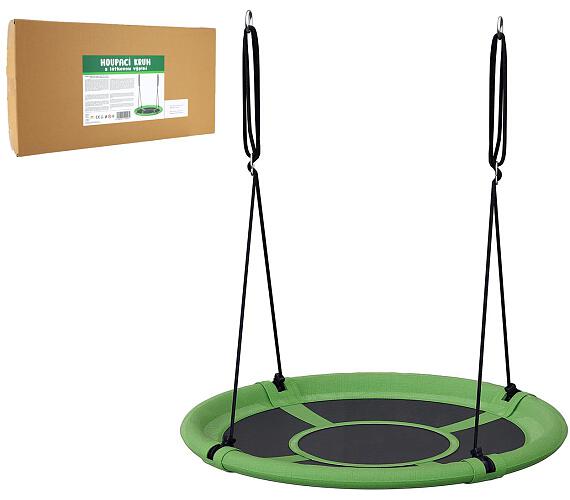 Teddies Houpací kruh zelený 100 cm látková výplň v krabici 73x37x7cm + DOPRAVA ZDARMA