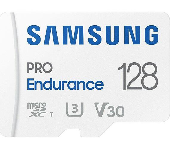 Samsung Micro SDXC karta 128GB PRO Endurance + SD adaptér (MB-MJ128KA/EU)