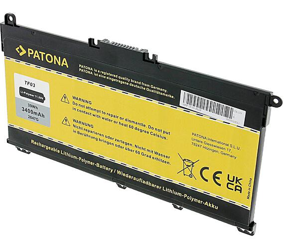 PATONA baterie pro ntb HP Pavilion 14-BF/15-CC 3400mAh Li-Pol 11,55V TF03XL (PT2847) + DOPRAVA ZDARMA