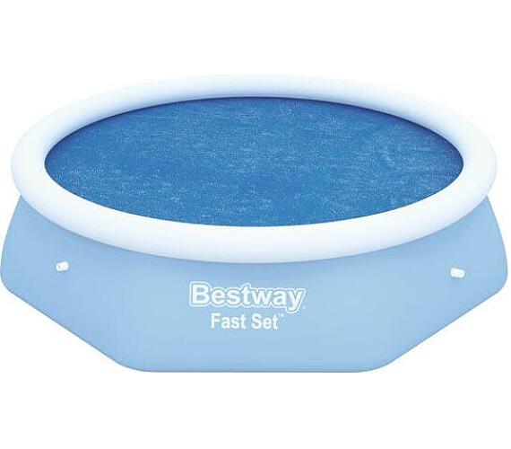 Solrn plachta na bazn Bestway kruh