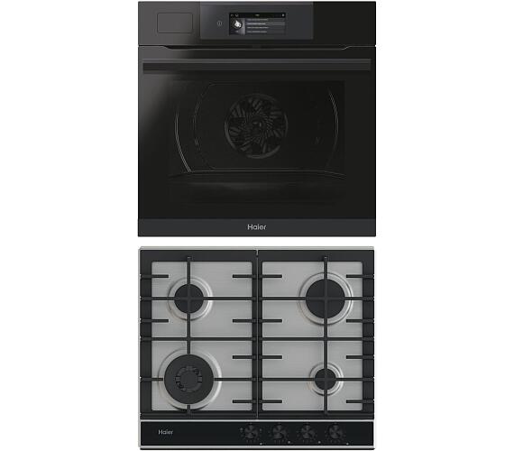 Haier HWO60SM6TS9BH + Plynová deska Haier HAHG6BF4XH + ZÁRUKA 5 let po registraci* + DOPRAVA ZDARMA