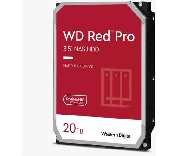 Western Digital WD RED Pro NAS WD201KFGX 20TB SATAIII/600 512MB cache + DOPRAVA ZDARMA