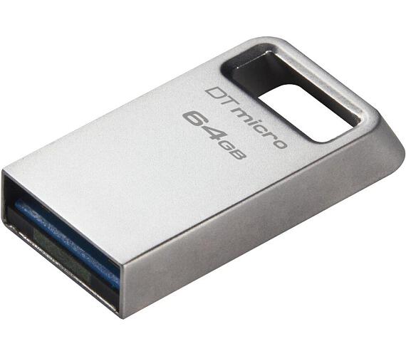 Kingston Flash Disk 64GB DataTraveler Micro 200MB/s Metal USB 3.2 Gen 1 (DTMC3G2/64GB)