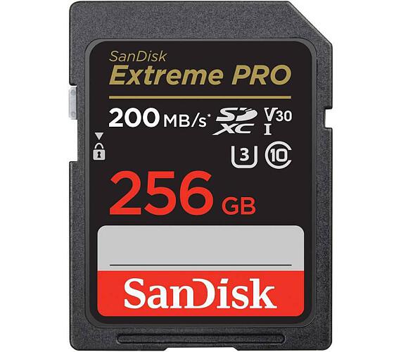 Sandisk SDXC karta 256GB Extreme PRO (200 MB/s Class 10
