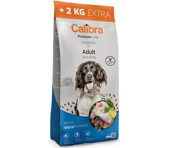 Granule pro psy Calibra Dog Premium Line Adult 12+2kg