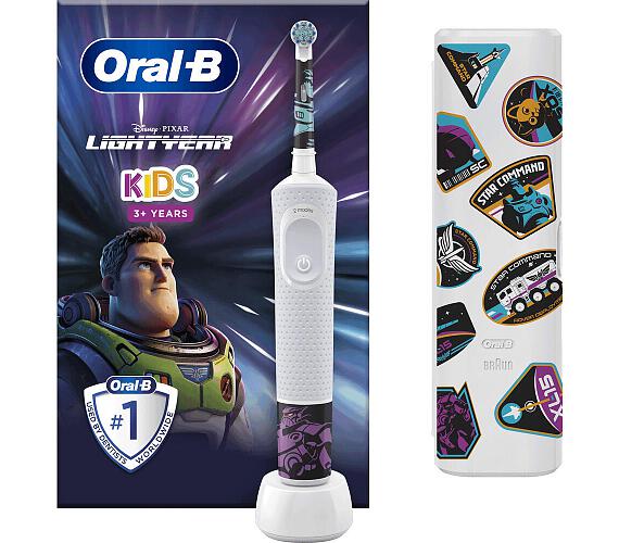 Oscilační zubní kartáček ORAL B Vitality D100 Lightyear+pouzdr Oral-B