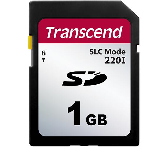 Transcend 1GB SD220I MLC průmyslová paměťová karta (SLC Mode)