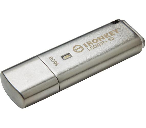 Kingston Flash Disk IronKey 16GB IKLP50 Locker+ 50 AES USB