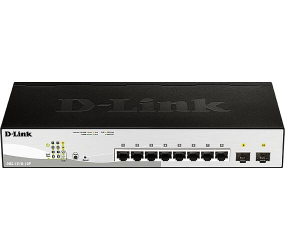 D-Link DGS-1210-10P L2/L3 Smart+ PoE switch (DGS-1210-10P/E)