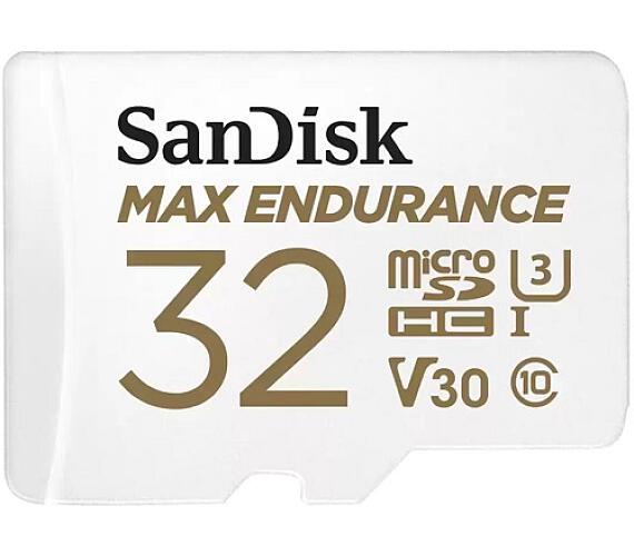 Sandisk MAX ENDURANCE microSDHC 32GB + adaptér (SDSQQVR-032G-GN6IA)