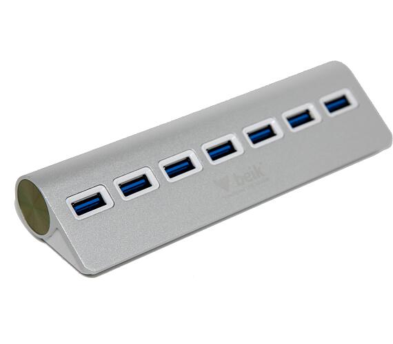 Beik sedmiportový USB 3.0 rozbočovač / hub - hliníkové provedení (BEIK002)