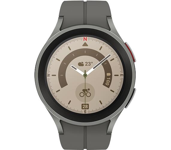 Samsung Galaxy Watch 5 Pro/45mm/Gray/Sport Band/Gray (SM-R920NZTAEUE)