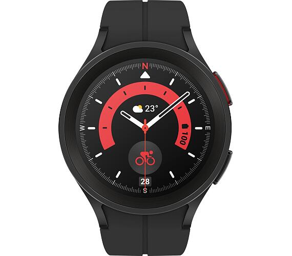 Samsung Galaxy Watch 5 Pro/45mm/Black/Sport Band/Black (SM-R920NZKAEUE) + DOPRAVA ZDARMA