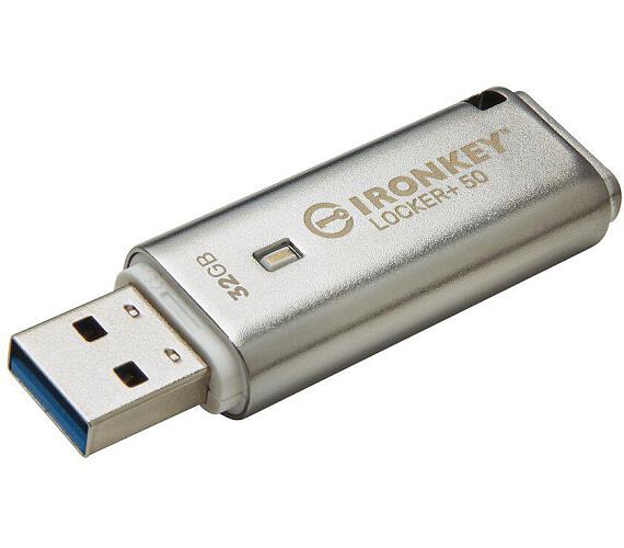 Kingston Flash Disk IronKey 32GB IKLP50 Locker+ 50 AES USB