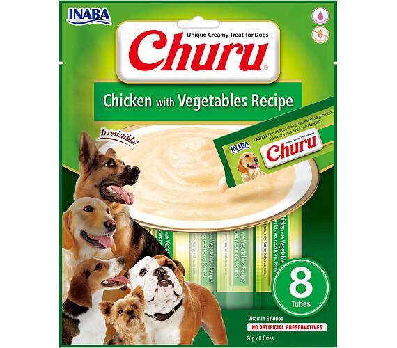 Churu Dog Chicken with Vegetables 8x20g