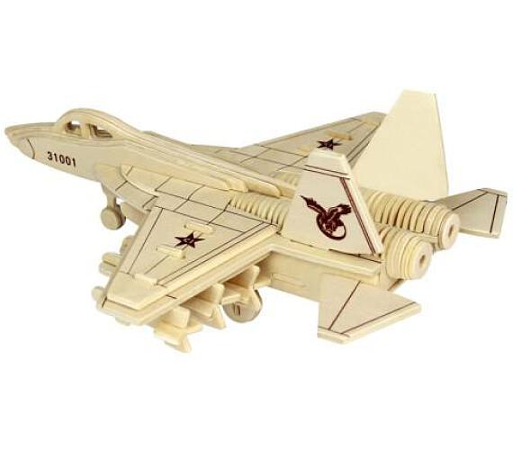 Woodcraft Dřevěné 3D puzzle stíhačka J 31 Woodcraft construction kit