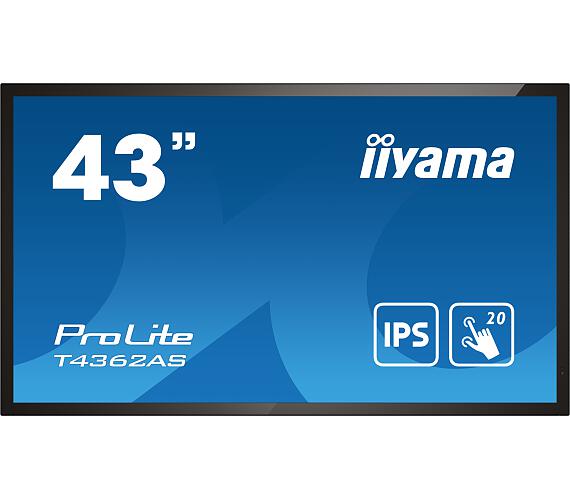 IIYAMA 43" iiyama T4362AS-B1:IPS,4K UHD,Android,24/7