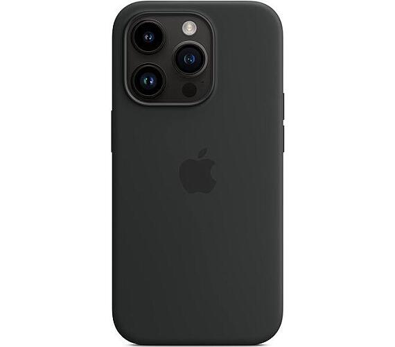 Apple iPhone 14 Pro Silicone Case with MS - Midnight (MPTE3ZM/A)