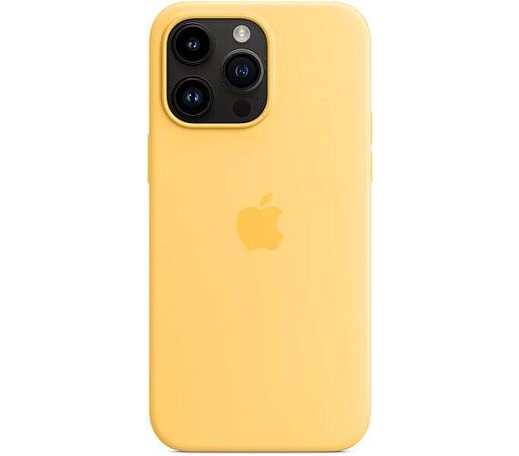 Apple iPhone 14 Pro Max Silicone Case with MS - Sunglow (MPU03ZM/A)