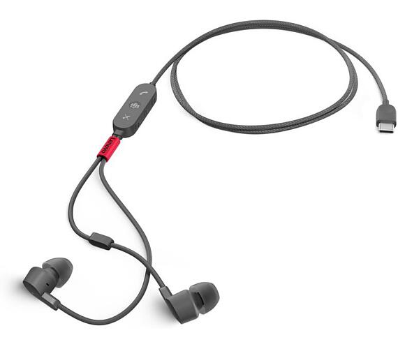 Lenovo sluchátka CONS "GO" ANC/ENC USB-C In-Ear headphones (GXD1C99237) + DOPRAVA ZDARMA