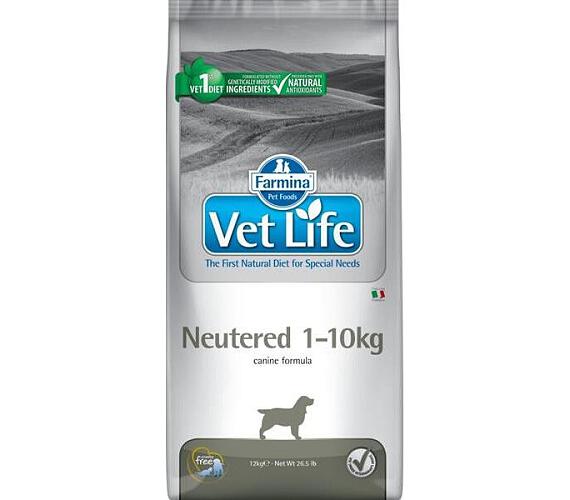 Vet Life Natural (Farmina Pet Foods) Vet Life Natural DOG Neutered 1-10kg 10kg