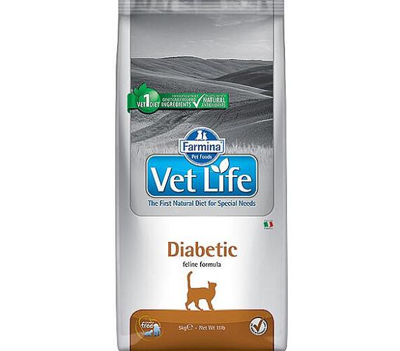 Vet Life Natural (Farmina Pet Foods) Vet Life Natural CAT Diabetic 10kg + DOPRAVA ZDARMA