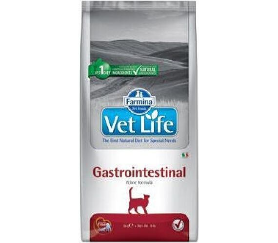 Vet Life Natural (Farmina Pet Foods) Vet Life Natural CAT Gastro-Intestinal 10kg + DOPRAVA ZDARMA