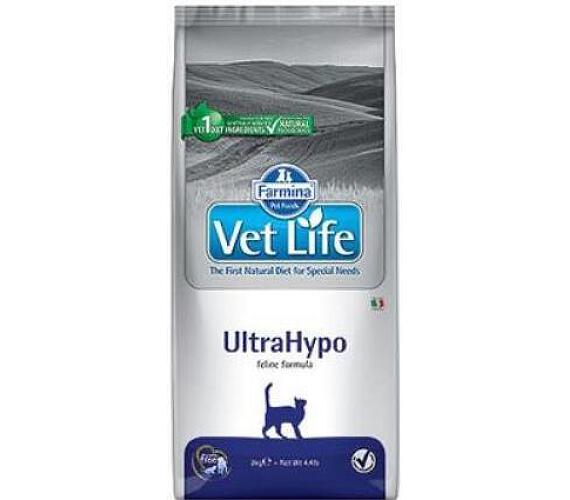 Vet Life Natural (Farmina Pet Foods) Vet Life Natural CAT UltraHypo 10kg + DOPRAVA ZDARMA