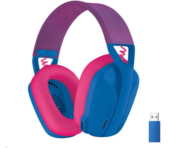 Logitech G435 LIGHTSPEED Wireless Gaming Headset - BLUE (981-001062)