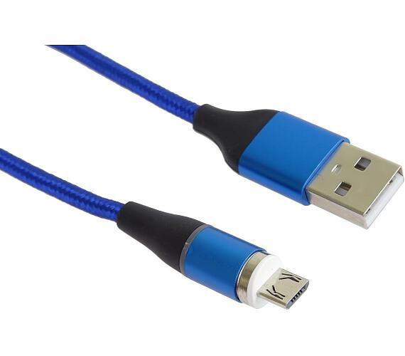 PREMIUMCORD premiumCord Magnetický micro USB a USB-C (ku2m1fgb)