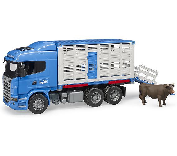 Bruder Nákladní auto Scania R pro přepravu dobytka