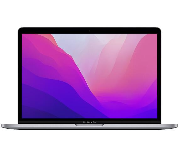 Apple MacBook Pro / M2 / 13,3" / 2560x1600 / 8GB / 256GB SSD/M2/OS X/Space Gray/1R (MNEH3SL/A) + POUKAZ na další nákup v hodnotě až 20 000 Kč
