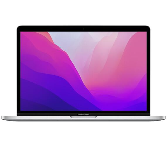 Apple MacBook Pro / M2 / 13,3" / 2560x1600 / 8GB / 512GB SSD/M2/OS X/Silver/1R (MNEQ3SL/A) + POUKAZ na další nákup v hodnotě až 20 000 Kč