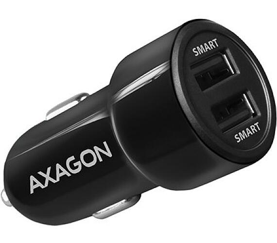 Axagon nabíječka do auta / PWC-5V5 / 2x USB-A / 5V - 2.4A + 2.4A